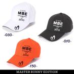 【NEW】マスターバニーbyパーリーゲイツ FIT TO WIN. MASTER BUNNY EDITION MBEロゴ刺しゅう 定番系コットンツイル キャップ 758-5187101/25A【正規品】