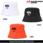 【NEW】マスターバニーbyパーリーゲイツ FIT TO WIN. MASTER BUNNY EDITION MBEロゴ刺しゅう 定番系コットンツイル バケットハット 758-5187105/25A【正規品】
