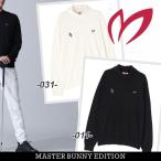 【NEW】マスターバニーbyパーリーゲイツ メンズ【岩井ツインズコラボ】コットンニット タートルネックセーター/プルオーバー 758-5274021/25D【正規品】