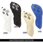【NEW】マスターバニーbyパーリーゲイツ 超軽量!! マットツイル フェアウェイウッド用ヘッドカバー キャットハンドタイプ 758-5984202/25A【正規品】