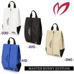 【NEW】マスターバニーbyパーリーゲイツ MASTER BUNNY EDITION マットツイル シューズケース/シューズバッグ 758-5984206/25AF【正規品】