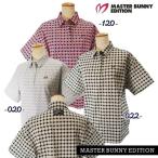 【NEW】マスターバニーbyパーリーゲイツ レディス ”eco blue” =サークルM= プリント 吸水速乾ドビーメッシュ半袖シャツ 759-5160404/25B【正規品】