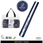 [NEW]SNOOPY GOLF Snoopy Golf Snoopy &amp; Woodstock короткая клюшка коврик комплект прозрачный сумка имеется PEANUTS 642-4984138/24C