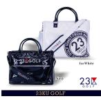 【PREMIUM CHOICE】23区GOLF クラブロゴシリーズ BIG LOGO エナメルスタイル シューズ　イン　ボストンバック 【BO1PCM-0801】【GOLFLINE】