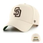47 キャップ '47 Brand フォーティセブン BACK ARCH MVP DT / Padres Natural MLB CAP パドレス エムブイピー メジャーリーグ 春夏 秋冬