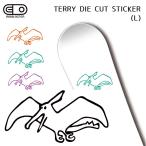 ステッカー AIRBLASTER DIECUT TERRY STICKER Lサイズ カッティング 字抜き エアーブラスター スノーボード ウェアー