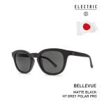 日本限定モデル エレクトリック 偏光サングラス ELECTRIC BELLEVUE / MATTE BLACK / HT GREY POLAR PRO ASIAN FIT ベルビュー 釣り フィッシング 偏光レンズ