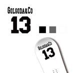  стикер GOLGODA GOLGODA&amp;CO Sticker Golgo daSNOWBOARD STICKER