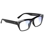ゲーミンググラス GLASSY グラッシー SANTOS Black/Clear Lens Gaming Glasses