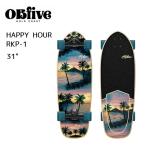  Surf skate OBFIVEo- Be пять HAPPY HOUR SURF SKATE 31 (RKP-1) Surf skate Complete серфинг 