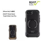 ROOT CO. ���[�g�R�[ iPhone16e/17e �P�[�X GRAVITY Shock Resist Tough & Basic Case Plus. MagSafe�Ή� �ϏՌ� �X�}�z�P�[�X �����O�X�^���h ���K�i