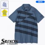  Srixon bai Descente мужской panel диагональный окантовка принт рубашка 2023 год весна лето модель RGMVJA17