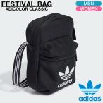 アディダスオリジナルス ポーチ adidas originals AC FESTIVAL BAG トレフォイル フェスティバルバッグ ブラック メンズ レディース ショルダーバッグ IJ0765