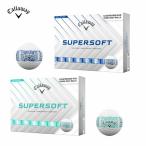 キャロウェイ Callaway ゴルフボール SUPERSOFT DISTRESSED STRIPE 1ダース (12個入り) 2ピース構造 2026年モデル