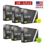 ショッピングduo 【USモデル／まとめ買い】 Wilson ウィルソン Staff DUO Soft ゴルフ ボール 3ダース [36球] スタッフ デュオ ソフト 2023年モデル