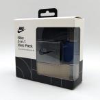 NIKE Nike 3-IN-1 WEB PACK 3 in 1 webbing ремень упаковка темно-синий / черный / хаки metal пряжка DS5006-930X ONE SIZE