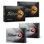 タイトリスト 2021年モデル PRO V1 ・ V1X ゴルフボール 2ダースセット[24球] [日本正規品] プロV1 プロV1X