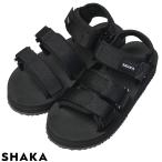 シャカ サンダル SHAKA サンダル NEO BUNGY GE ネオバンジー スポーツサンダル スリッパ メンズ レディース アウトドア 厚底 ナイロン ブラック SK-284