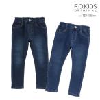 デニム エフオーキッズ 男の子 120cm 130cm 140cm 150cm R521013 あったか すぽ軽スキニーデニム F.O.KIDS キッズ ジュニア 裏起毛 おしゃれ