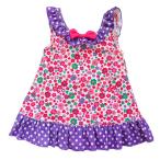 ショッピングプール すべり台 水着 オレンジボンボン orange bon bon 女の子 90cm 花柄ワンピース水着