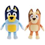 ディズニージュニア ブルーイ パパ(バンディット)&ママ(チリ) ぬいぐるみセット