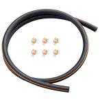 Minimprover 燃料ホース 内径4mm 全長1m フューエルホース ニトリルゴム(NBR)ホース 三重構造 耐油・耐圧・耐熱ホース 高性能ホー