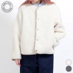 ショッピングラウンド オーシバル ORCIVAL ラウンド ネック ボア ブルゾン ROUND NECK BOA BLOUSON #OR-A0741 BFF レディース アウター ノーカラー ドットボタン