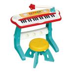 ショッピングキッズトイ トイローヤル キッズキーボード DX+ ( リズム / メロディー機能付き ) 子供 ピアノ キーボード ( 楽譜付き / ドレミシール )