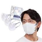 [NISYO] [彩 マスク]バイカラーマスク 不織布 メンズ 大きめ 男性 4層 3Dマスク 立体マスク 耳が痛くならない 検査済み 竹繊維 息がしやすい 小顔効