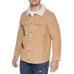 ショッピングfk07 【並行輸入品】Levi's メンズ コーデュロイシェルパ裏地付きトラッカージャケット US サイズ: Medium カラー: ブラウン Levi