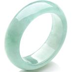 翡翠リング-本物のグリーン翡翠リン...