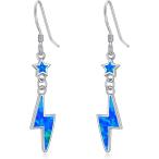 VONALA稲妻イヤリング925ス...