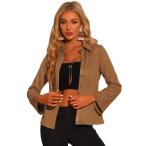 【並行輸入品】Allegra K Women's Point Col