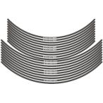  M ti-ef(MDF) обод полоса solid модель темно-серый [MDF знак есть ] 6mm ширина 18&amp;21 дюймовый RIM-6M-DG-18&amp;2