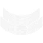  M ti-ef(MDF) обод полоса solid модель белый [ знак нет одноцветный ] 6mm ширина 16&amp;18 дюймовый RIM-6M-WH-16&amp;18N