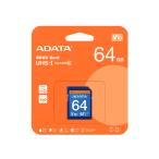 ADATA Premier SDXC карта 64GB Class10 UHS-I ASDX64GUICL10-R