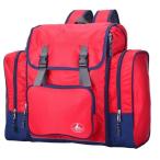 ショッピングボストンバッグ 大型 サブリュック　大型リュック　【CAPAIN STAG】　【１２１７/レッド色】　自然学校　修学旅行　防災用　アウトドア　男女兼用　46L-58L　サブ
