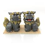  Okinawa земля производство si-sa- украшение Mini вход пара Rakuten si-sa-( серый )