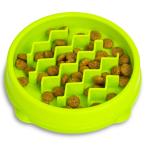 Petstages домашнее животное stage вентилятор &amp;s low механизм подачи миска / кошка PTPS69717 зеленый 