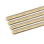 DMiotech 4 шт 6 mm x 100 mm латунь solid круглый стержень латунь палка токарный станок палка материал DIY craft для 