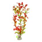 CAPASTEC аквариум для пластик растения, человеческий труд водоросли, рыба поэтому. городской пейзаж сопутствующие товары, высота 26cm( красный цвет )