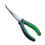 マルト長谷川工作所(Marutohasegawakousakujo) ケイバ(KEIBA) プロホビー 先細ラジオペンチ ベントタイプ HEC-D15