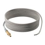 ショッピングKYOCERA 京セラ(Kyocera) 旧リョービ 高圧洗浄機 パイプクリーニングキット(10m、ステンレスホース、スズランノズル) 6710187