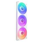 NZXT F360 RGB Core White 3 вентилятор установка 360mm одиночный рама RGB вентилятор RF-U36HF-W1 FN2267