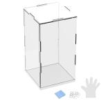 M METERXITY 1 упаковка. акрил дисплей кейс 3.9x3.9x7.9 дюймовый /10x10x20cm акрил прозрачный дисплей кейс bok