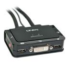 LINDY аудио соответствует 2 порт USB2.0 DVI KVM переключатель ( номер образца :42341)