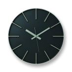  Lem nos(Lemnos) настенные часы аналог край часы aluminium чёрный Edge Clock диаметр :35cm AZ-0115 BK