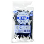 エスジー工業(SG Industrial) 結束バンド 丈夫な国内製プロ仕様 SGタイ 屋外 対候 耐熱タイプ (長さ100mm SG-100W)