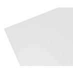  акриловая пластина белый цвет толщина :3mm 200x500mm