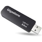 Gigastone Z30 64GB USBメモリ USB 3.2 Gen1 メモリ スティック キャップレス スライド式 データ バックアップ US